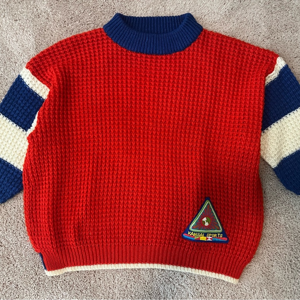 Vintage Kansai Sport Knit Sweater - Size Large